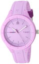【中古】【未使用・未開封品】Timex TW5M17300 Women's Ironman Essential 38mm Purple Silicone Str...