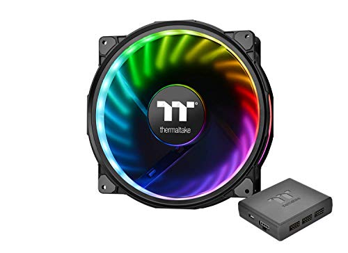 【中古】【未使用・未開封品】Thermaltake Riing Plus 20 RGB Radiator Fan TT Premium Edition PCケースファン FN1168 CL-F069-PL20SW-A