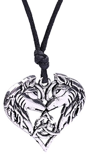 【中古】【未使用・未開封品】Wicca 北欧バイキング トリニティ アイリッシュノット ハート形 ダブルウ..