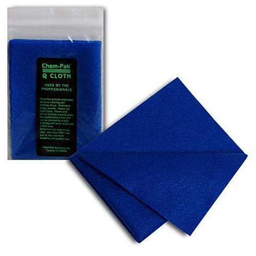 š̤ۡѡ̤ʡCHEM-PAK Q Cloth for Pool cue shaft 30cm x 23cm