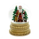 【中古】【未使用・未開封品】Old World Christmas 北欧 サンタ スノードーム