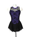 【中古】【未使用・未開封品】Jerry Skating World DRESS ガールズ US サイズ: 12 / 14 カラー: パープル