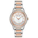 【中古】【未使用・未開封品】Bulova Women's TurnStyle 32mm Two Tone Steel Bracelet & Case Quart...
