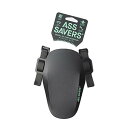 【中古】【未使用・未開封品】Ass Savers Mudder Mini - ブラック 自転車用マッドガード 顔&ヘッドセット保護 簡単&安全フィット 滑り止めストラップ付き すべてのクロス&グラ