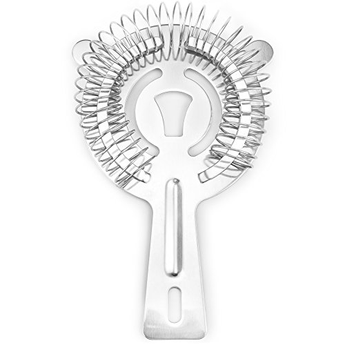 【中古】【未使用・未開封品】Stainless Steel Hawthorne Cocktail Strainer for Bar, Restaurant, or ..