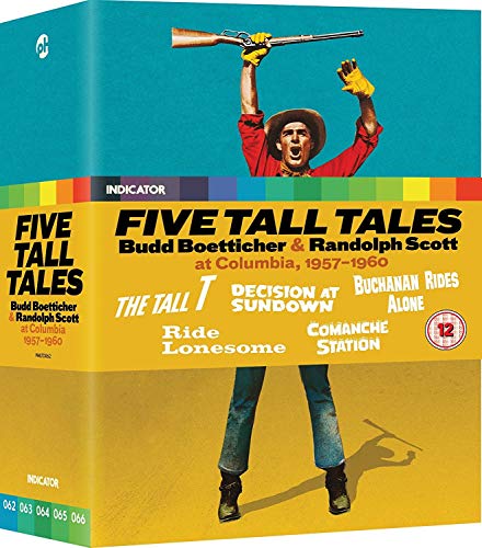 楽天AJIMURA-SHOP【中古】【未使用・未開封品】Five Tall Tales: Budd Boetticher & Randolph Scott at Columbia, 1957-1960 （Limited Edition） [Blu-ray]