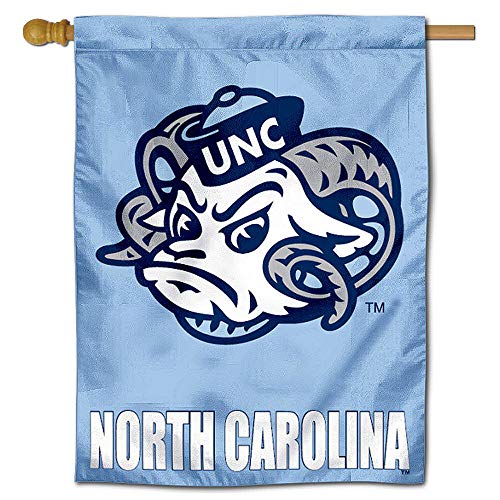 【中古】【未使用・未開封品】University of North Carolina Tar Heels UNC House Flag
