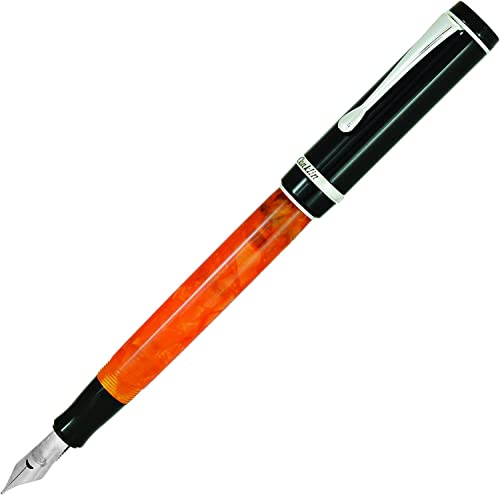 【中古】【未使用 未開封品】Conklin Duragraph 万年筆 太字 万年筆 オレンジナイト (CK71370: CK71374)