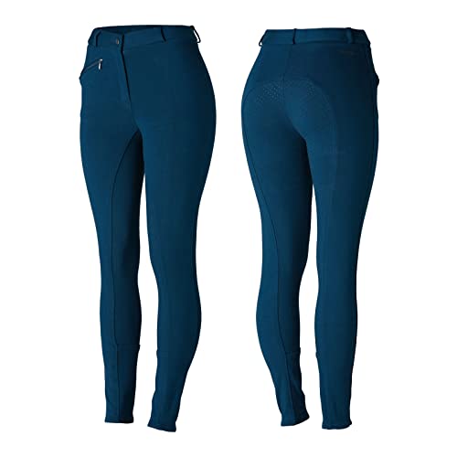 HorzeレディースアクティブシリコングリップフルシートBreeches 34 ブラウン