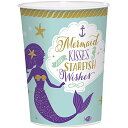 【中古】【未使用・未開封品】Mermaid Wishes Party - Plastic Cup(2)