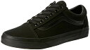 【中古】【未使用・未開封品】Vans オーセンティック ユニ スケート トレーナー シューズ, Black/Black, 10.5 Women/9 Men