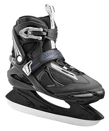 【中古】【未使用・未開封品】Roces 450680 メンズ モデル Big ICY アイススケート US 18 ブラック/ホワイト