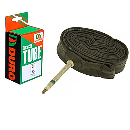【中古】【未使用・未開封品】Duro 自転車チューブ 700 x 25c/28c (60mm) 標準フレンチ/バルブ。