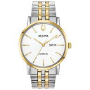 【中古】【未使用・未開封品】Bulova メンズ クラシック オートマチック - 98C130 One Size ツートーンゴールド。
