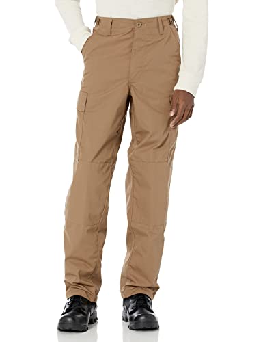 ����šۡ�̤���ѡ�̤�����ʡ�TRU-SPEC Men's Pants, TRU Basic W/ zip fly, Coyote, Large Long