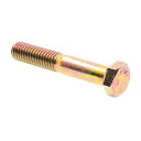 【中古】【未使用・未開封品】Prime-Line 9105276 六角ヘッドキャップねじ グレード 8 3/8インチ - 16 X 2-1/4インチ グレード8 イエロー亜鉛メッキスチール 10個パック(4)