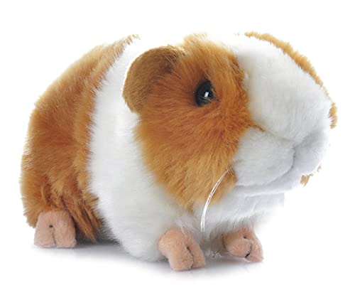 (Yellow+white) - Cute Guinea Pig Plush Soft Stuffed Animals Toys 18cm (Yellow+White)