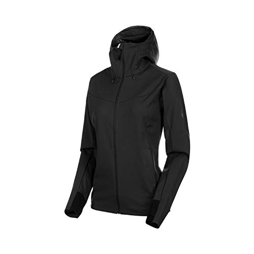 【中古】【未使用・未開封品】Mammut Ultimate V SO Hooded Women's Jacket black/black S