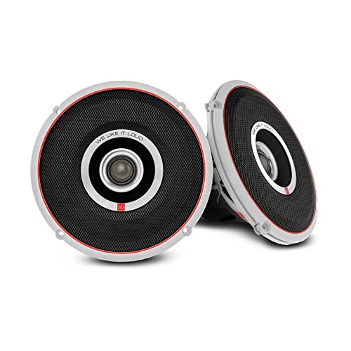 【中古】【未使用・未開封品】DS18 SQCOAX 6.5インチ フルレンジ 2インチ 同軸スピーカー 最大180ワットシリーズ 2個セット