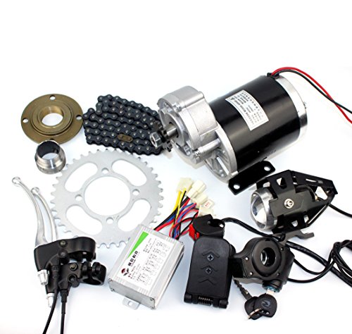 【中古】【未使用・未開封品】36V48V 600W 電動トライク つや消し変換キット ペダルアクセラレーター付き 電動三輪車ギア 減速エンジン..
