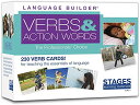 【中古】【未使用・未開封品】Stages Learning マテリアル 言語ビルダー Verb フラッシュカード 写真 ボキャブラリー 自閉症学習製品 アバセラピー&スピーチ関節用
