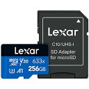 yÁzygpEJizLexar 256?GBnCptH[}XUHS - I Class 10?u1?633?X MicroSDXCJ[hSDA_v^tA95?MB / s ReadA20?MB / s Write