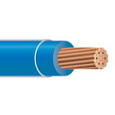 【中古】【未使用・未開封品】25フィート 2/0 AWG THHN 撚線銅ビルディングワイヤー 600V ブルー