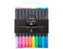 【中古】【未使用 未開封品】American Crafts ペン ケリー クリエイツ - Fineliners - Multi カラー (10 ピース) 346410