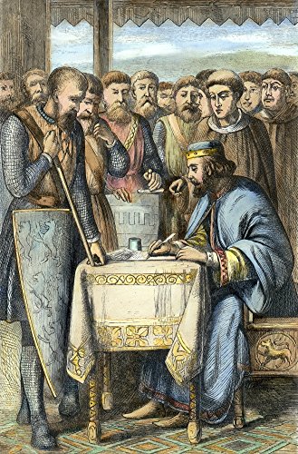 【中古】【未使用・未開封品】キング・ジョン(C1167-1216) イギリスNking Of England 1199-1216 キング・ジョンがラニーメードでマグナ・カルタに署名 15 6月 1215 カラー・ウ