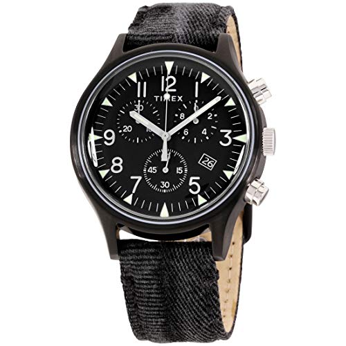 【中古】【未使用・未開封品】Timex MK1 スチール クロノ ブラ...(4.0)