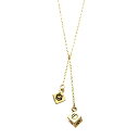 【中古】【未使用・未開封品】Star Wars Jewelry Women's Base Metal 3D Golden Dice Pendant Necklace, Silver, One Size