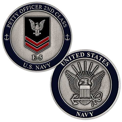 š̤ۡѡ̤ʡU.S. Navy Petty Officer 2nd Class E-5 Challenge Coin