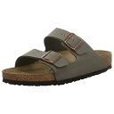 【中古】【未使用 未開封品】Birkenstock (ビルケンシュトック) アリゾナ ストーン レディース サンダル US サイズ: 9 カラー: グレー