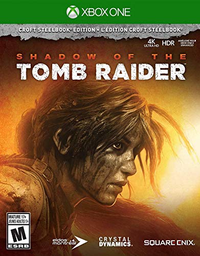 【中古】【未使用・未開封品】Shadow of the Tomb Raider - Croft Steelbook Edition (輸入版:北米) - Xbo...