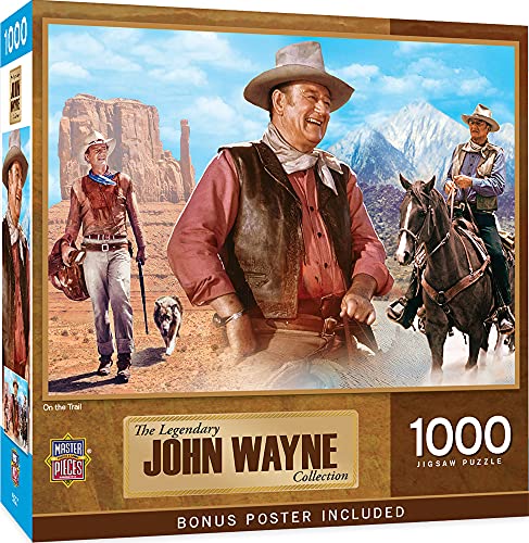 【中古】【未使用・未開封品】MasterPieces John Wayne On the Trail ジグソーパズル 1000ピース