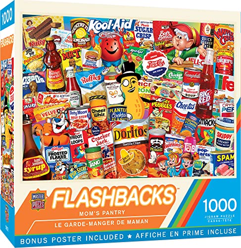 Flashbacks Mom's Pantry 1000 Piece Jigsaw Puzzle