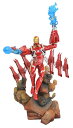 【中古】【未使用・未開封品】Diamond Select Toys Marvel Gallery: Avengers Infinity War: Iron Man MK50 Pvc Diorama Figure