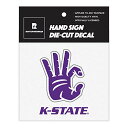 【中古】【未使用・未開封品】Root Sportswear カンザス州 K-State Wildcats WC ハンドサイン ダイカット カーデカール