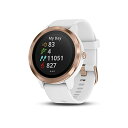 【中古】【未使用・未開封品】[ガーミン]Garmin v?voactive 3 Music, GPS Smartwatch with Music Storage and Built-in Sports Apps[並行輸入] (標準/Standard, White with R