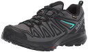 【中古】【未使用・未開封品】Salomon レディース X Crest GORE-TEX ハイキングシューズ US サイズ: 7.5 カラー: グレイ