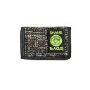 【中古】【未使用・未開封品】DIME BAGS 三つ折りヘンプスター財布 - クラシックな三つ折りデザイン 外側ポケットと交換可能なラベル付き, コンクリート,...