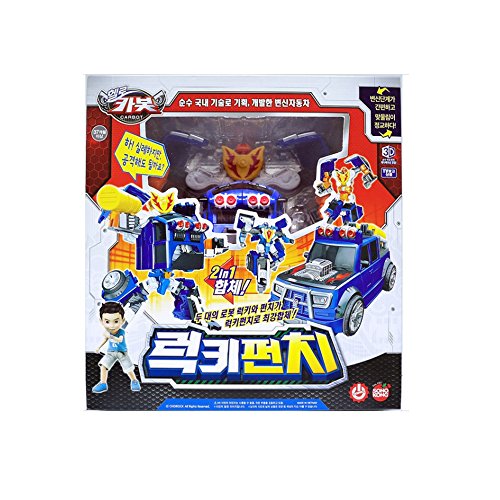 【中古】【未使用・未開封品】Hello Carbot luckypunchロボット韓国Transformer Robot Toy???Delivery ( 5日以内)
