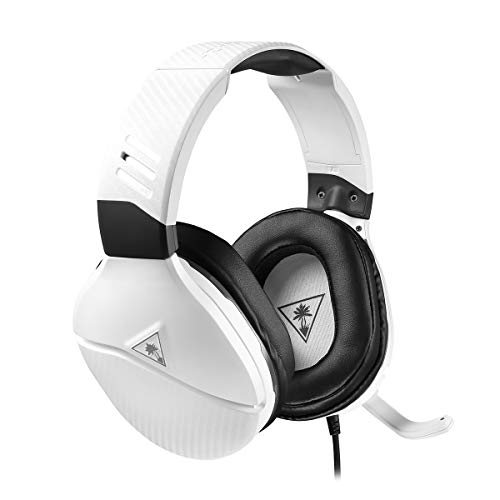 【中古】【未使用・未開封品】TURTLE BEACH RECON 200 ホワイト アンプ内蔵型ゲーミングヘッドセット 3.5mm PS5 PS4 XBOX PC Nintendo Switch モバイル (国内正規品) TBS-3220