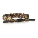 【中古】【未使用・未開封品】RASTACLAT Woodland Camo 2シューレースブレスレット