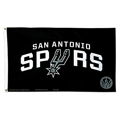 【中古】【未使用・未開封品】WinCraft San Antonio Spurs 3?x 5フラグ???ブラック