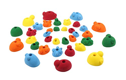 【中古】【未使用・未開封品】Protons35個パック。クライミングホールド。明るいトーンの詰め合わせ。