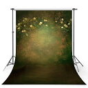 【中古】【未使用・未開封品】MEHOFOTO 写真背景 油絵 花 パーティー フォトスタジオブース背景 7x10フィート
