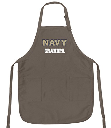 【中古】【未使用・未開封品】Broad Bay デラックス 海軍アカデミーグランドパエプロン 公式USNA ネイビー グランパエプロン