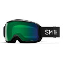 【中古】【未使用・未開封品】Smith Optics メンズ Gromのユーススノーゴーグル - 黒Chromapop毎日グリーンミラー