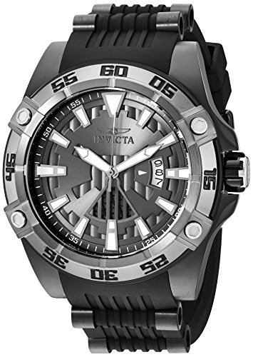 【中古】【未使用・未開封品】Invicta Men's 26523 Star Wars Automatic Multifunction Black Dial Watch
